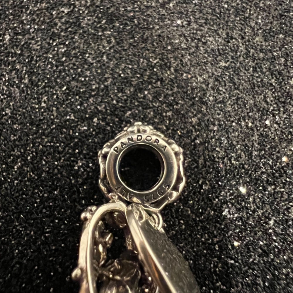 🆕 Pandora Disney Winnie the Pooh & Piglet Double Dangle Charm - Picture 7 of 10